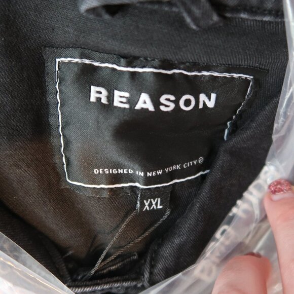 Reason Brand Clothing Space Denim Jacket XXL - Picture 11 of 11